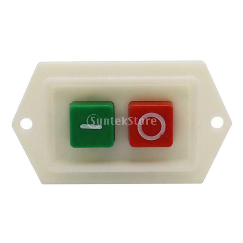 1pc Drill Press Switch On/Off Start Push Button LC310 220/380V Red/Green