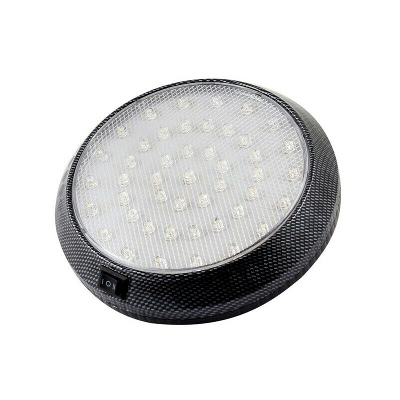12V DC 46LED Car RV  Boat Interior Dome Lights Indoor Roof Ceiling Lamps White