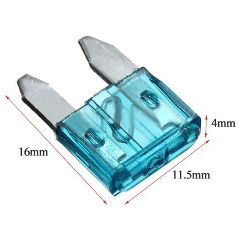 Mini Auto Blade Fuses Box Set Assorted Car Van Bike Truck Fuse 5-30A 120pcs