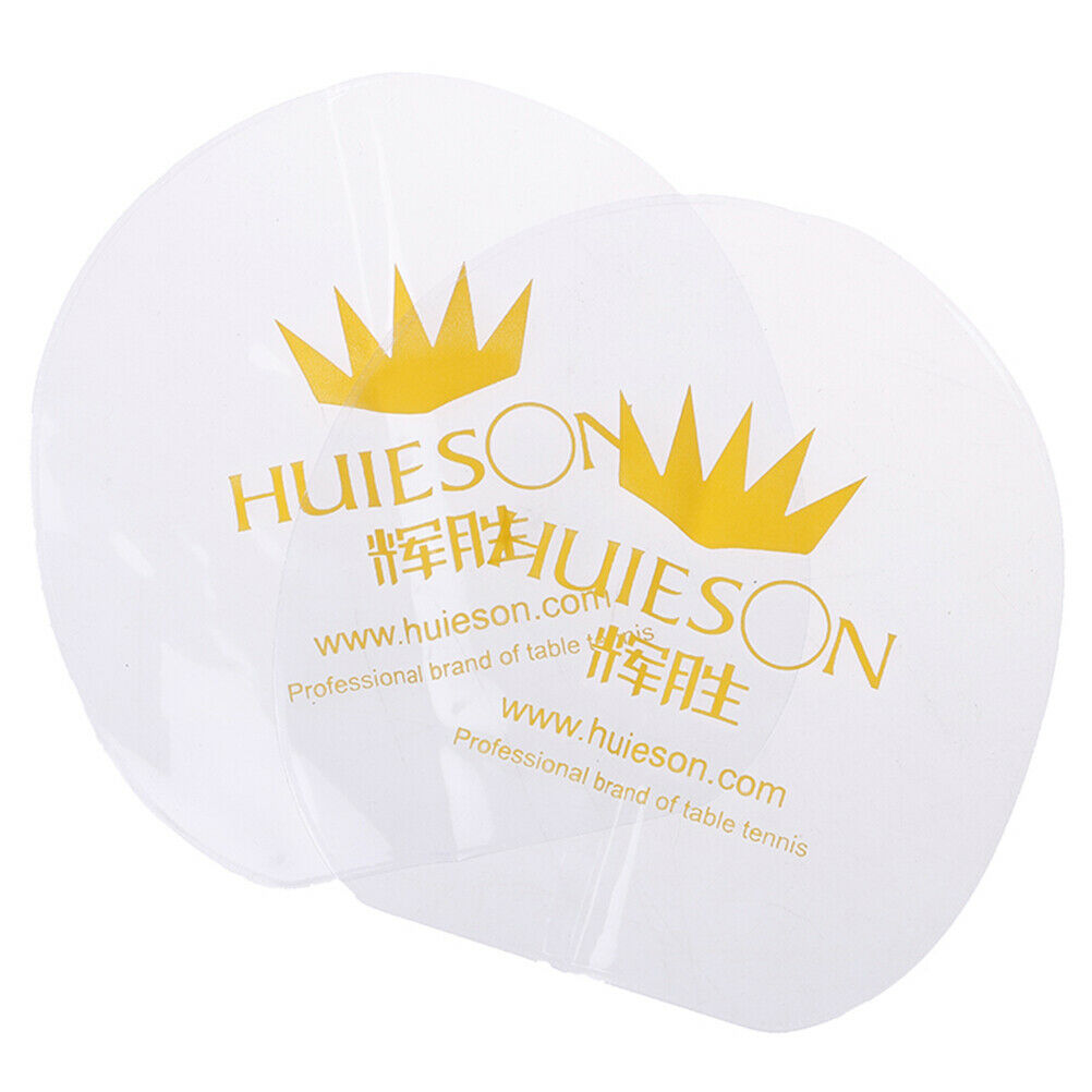 2Pcs/Set Transparent Non-sticky Plastic Table tennis Rubber Protective Fi.l8