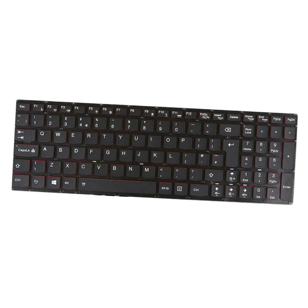 US English Layout Full Keyboard with Red Backlit for Lenovo Y50-70 Laptop