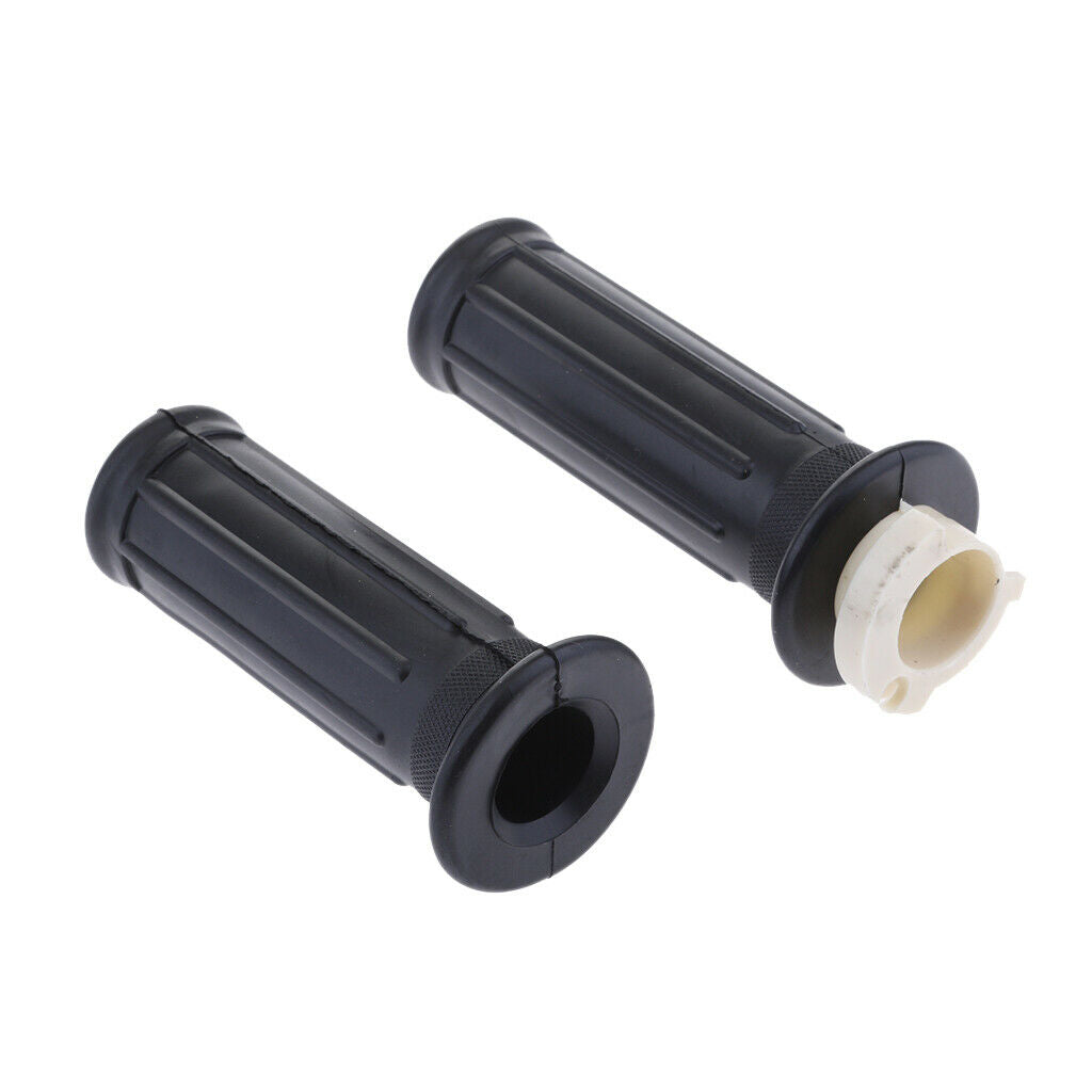 2 Pieces Twist Grips for Yamaha PW50 PY50 Fits 22mm 7/8'' Handle Bars