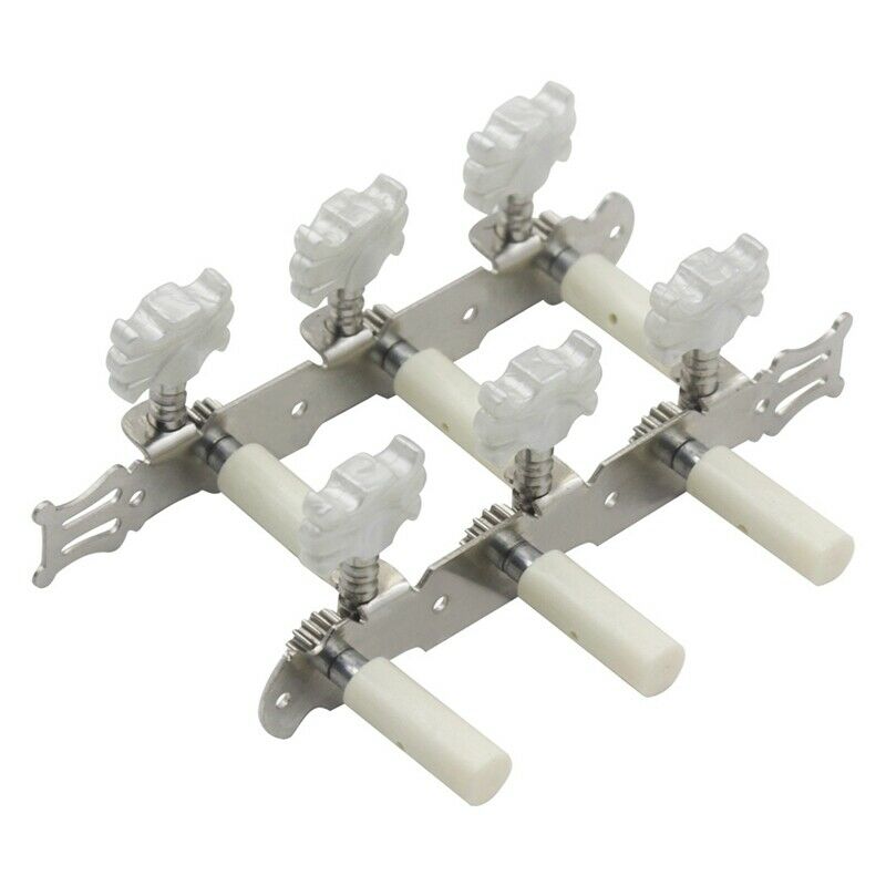 Y-06 Guitar Knobs Guitar Tuner White Head Metal Guitar Knob Acoustic Guitar U1I3