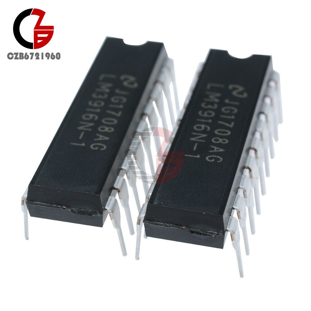 10Pcs LM3916N-1 LM3916N-1/NOPB LED Display Driver IC NSC DIP-18 LM3916N-1