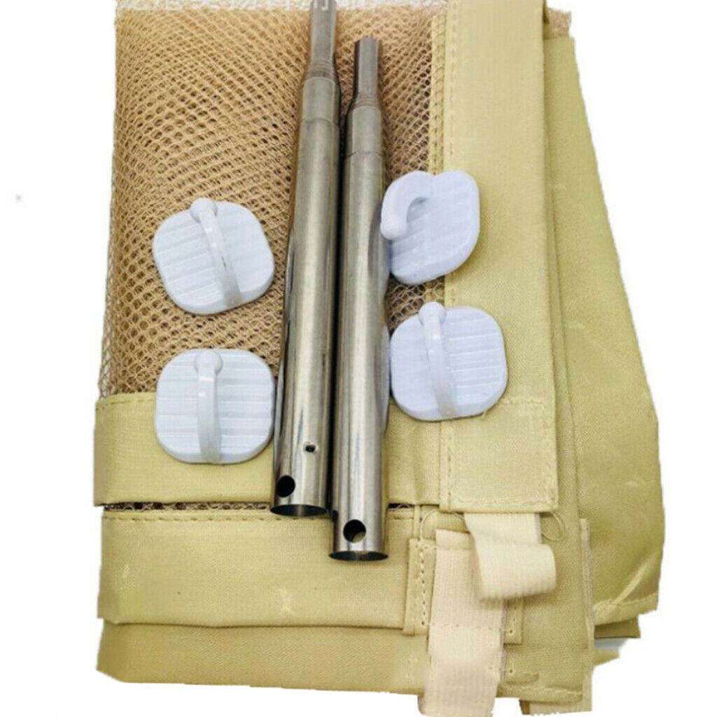 Set of 2 Folding Dogs Safety Fence Pet Isolation Gate for Doggies Indoor