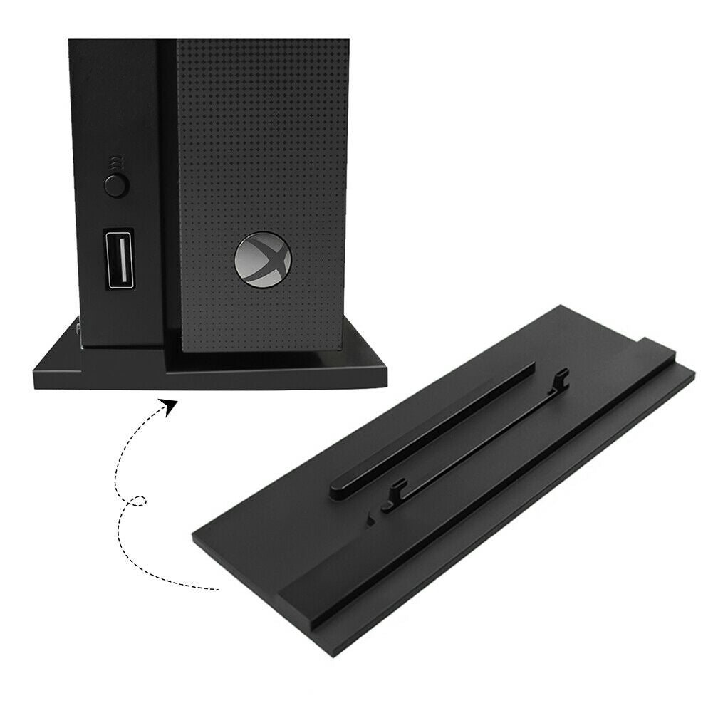 Vertical Bracket Cooling Stand for Xbox One X Scorpio Game Console Holder @