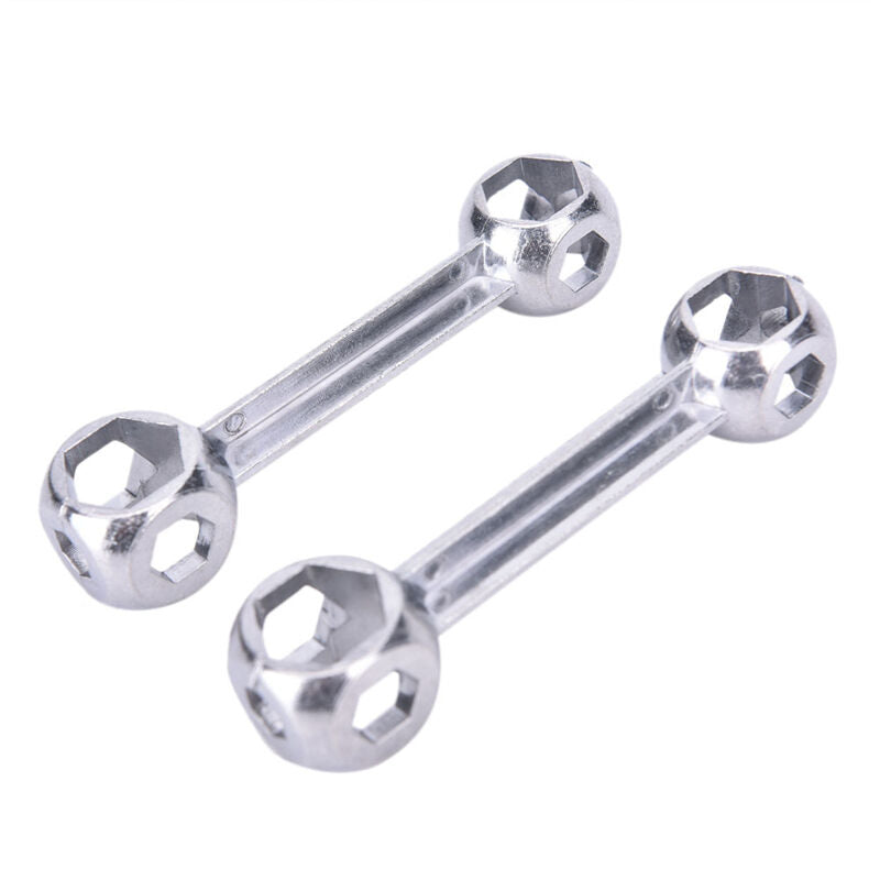 Portable Dog Bone Shape Bicycle Bike Cycling Hexagon Wrench Repair Tool .l8