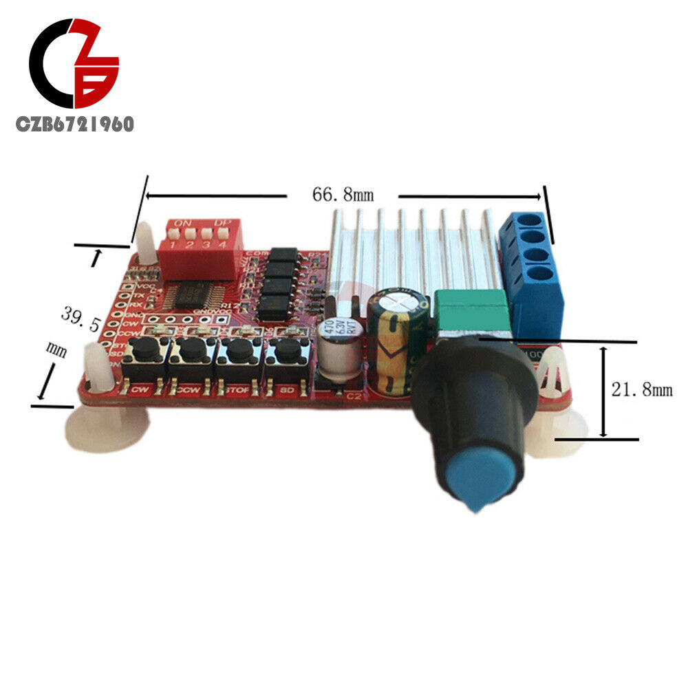 5A 120W DC 5V-26V Motor Forward Reverse Controller Reversible Speed Driver Board