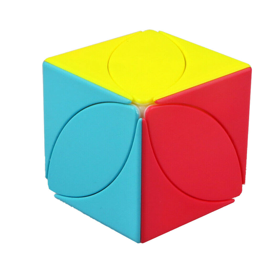 Maple Leaf Irregular Magic   Abnormity Cubes Speed Twist Puzzle IQ Brain