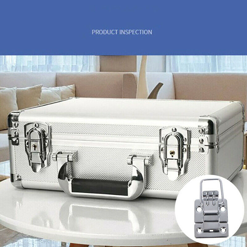 2Pcs Stainless Steel Chrome Toggle Latch For Chest Box Case Suitcase Tool Cl BD