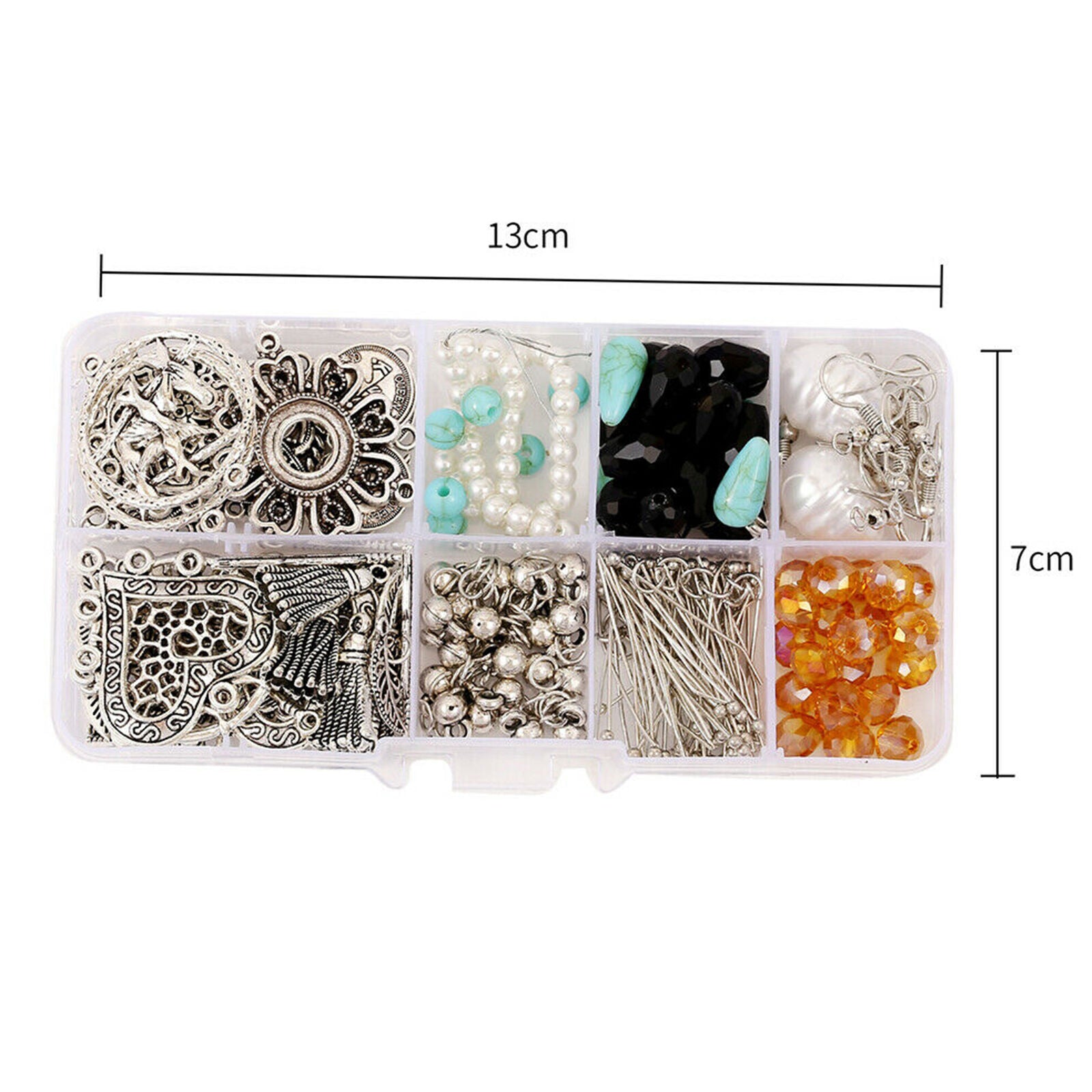 Jewellery Making Findings Kit DIY Earring Bracelet Necklace Making Tool for Gift