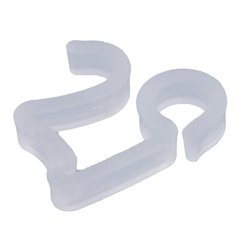 50x/set Christmas Light Clips Gutter Hang Hooks For Outside String Ligh^.l8