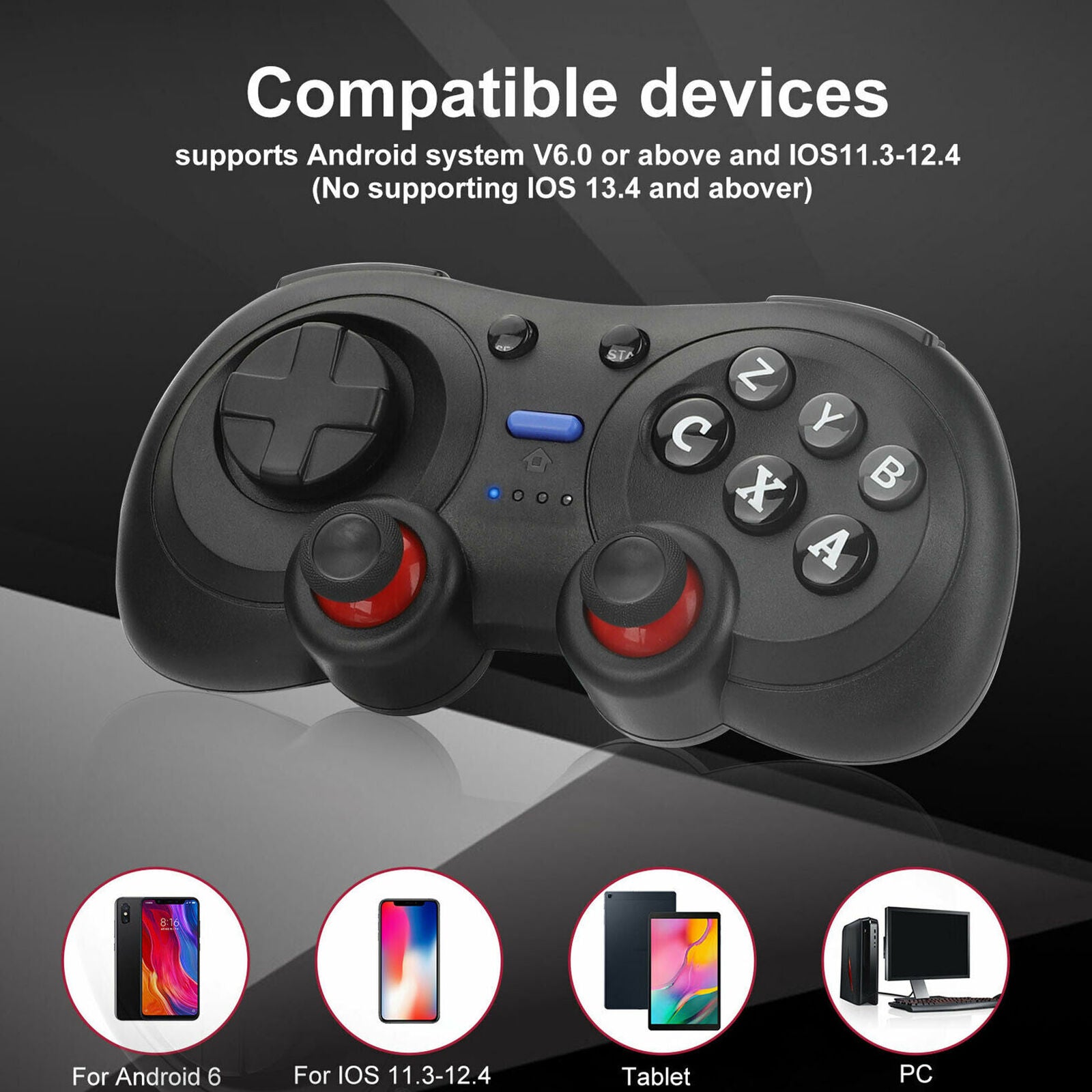 For Sony PS4 Controller Adapter Gamepad Extender Back Button Turbo key Dualshock
