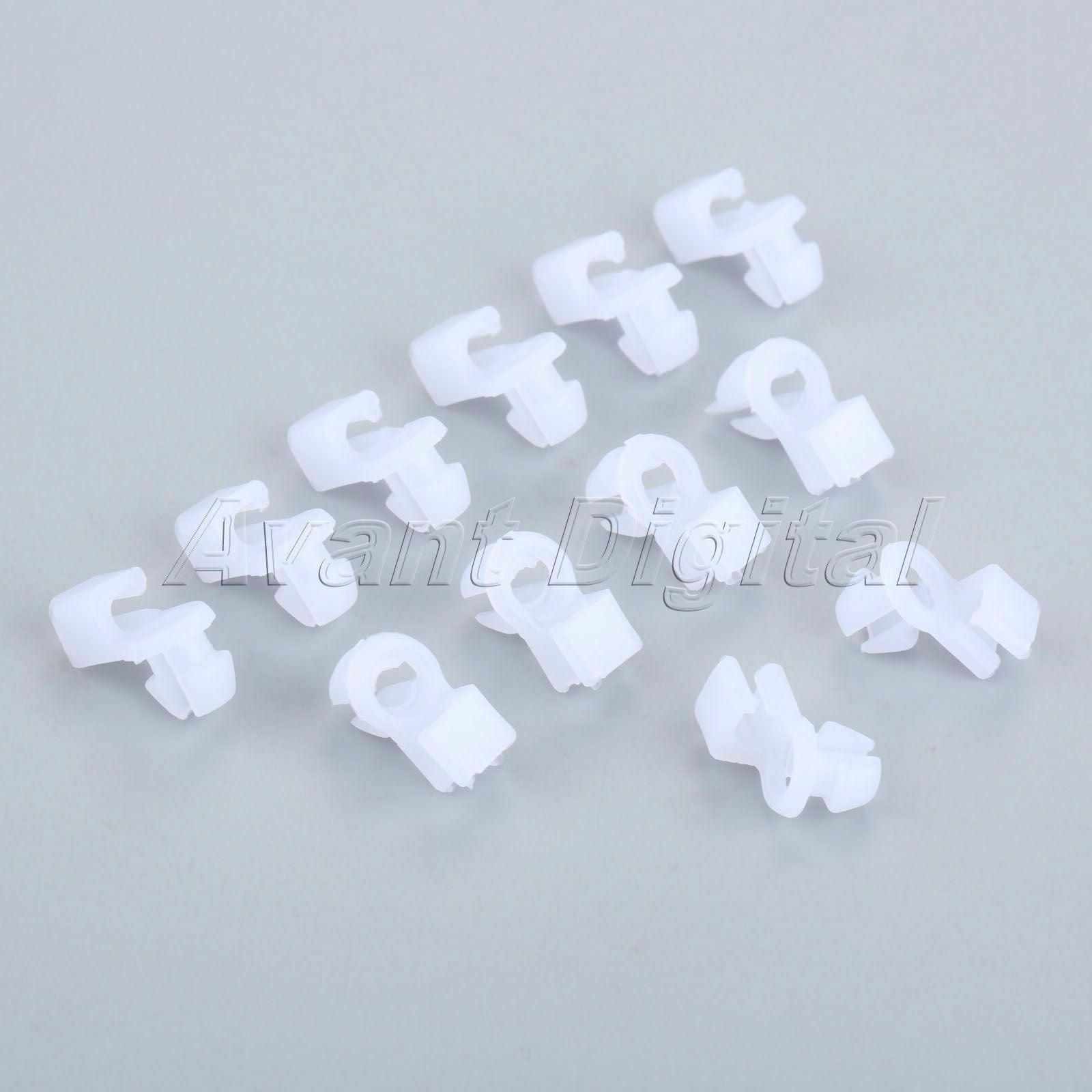 100PC Car Door Lock Rod Clips M03 Push-Type Bumper Retainer Clip Moulding