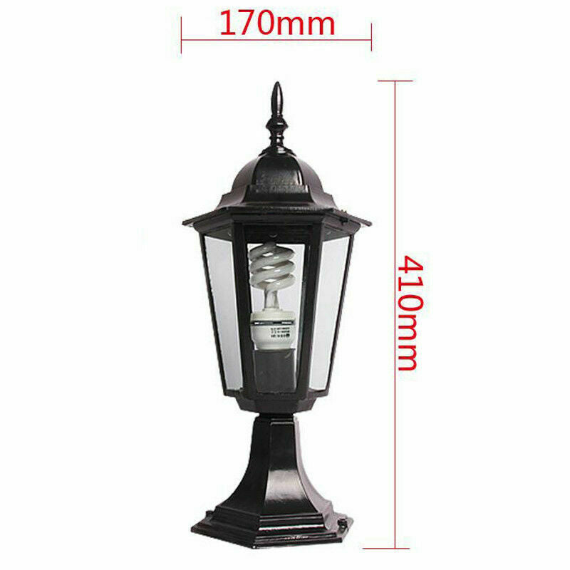 E27 Holder 90-260V Waterproof Outdoor Aluminium alloy Wall Lamp Sconce Lamp