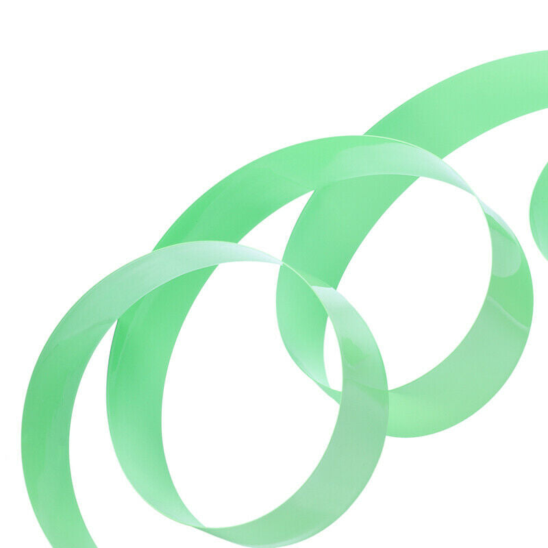 10M 29.5mm PVC Heat Shrink Tubing Wrap for 1 x 18650 Battery Light Green Z7D6D6