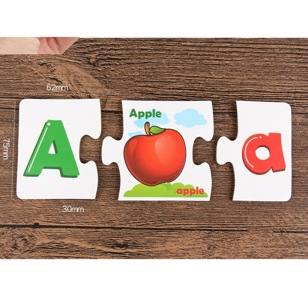 Cartoon Illustrations Animals Alphabet Flash Cards Spelling ABC Letters