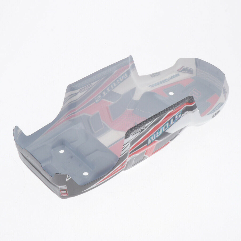 Racing RC Car Body Shell Part Exquisite Workmanship Design 18301 Red Plastic