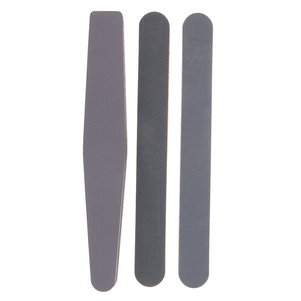 3 Shapes Sanding Polishing Buffer Emery Board Sticks Nail Art Nail Files Kit