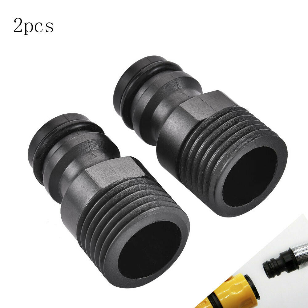 2x Thread Pipe Nipple Fitting car wash water gun connector Industrial connector