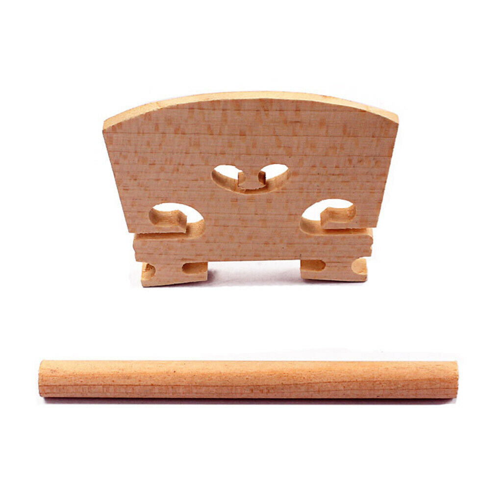 4/4 violin tuning pegs with chin rest endpin bridge