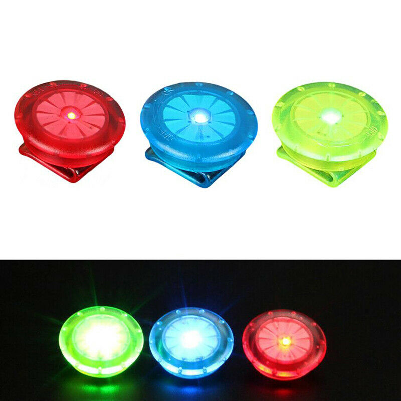 3Pcs LED Safety Light Clip On Runner Dog Bikes Running Night Warning Light ClCH