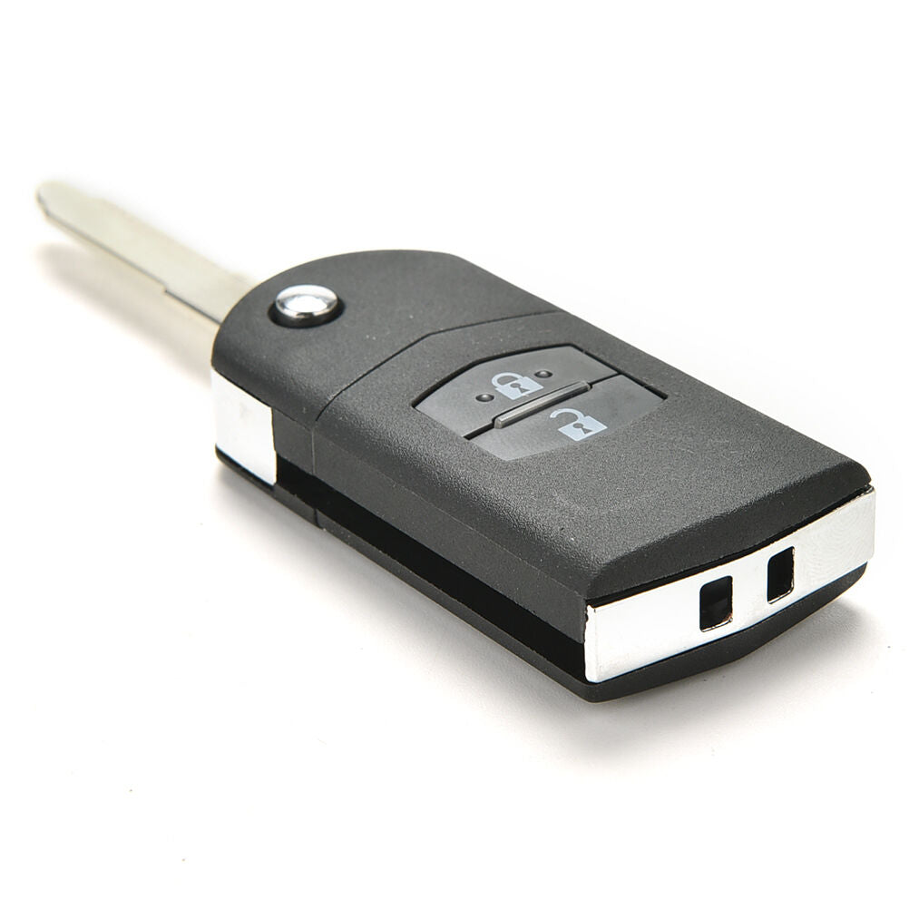 2Button Fob Flip Key Shell fit for MAZDA 3 5 6 Flip Remote Key Case Replace S Lt