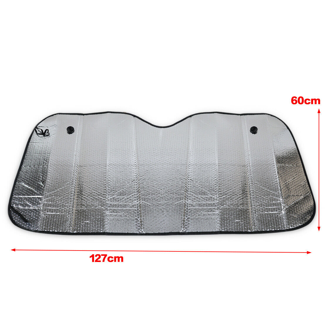 Set Car Foldable Sun Shade Visor Shield Windshield Reflective Heat Cover An