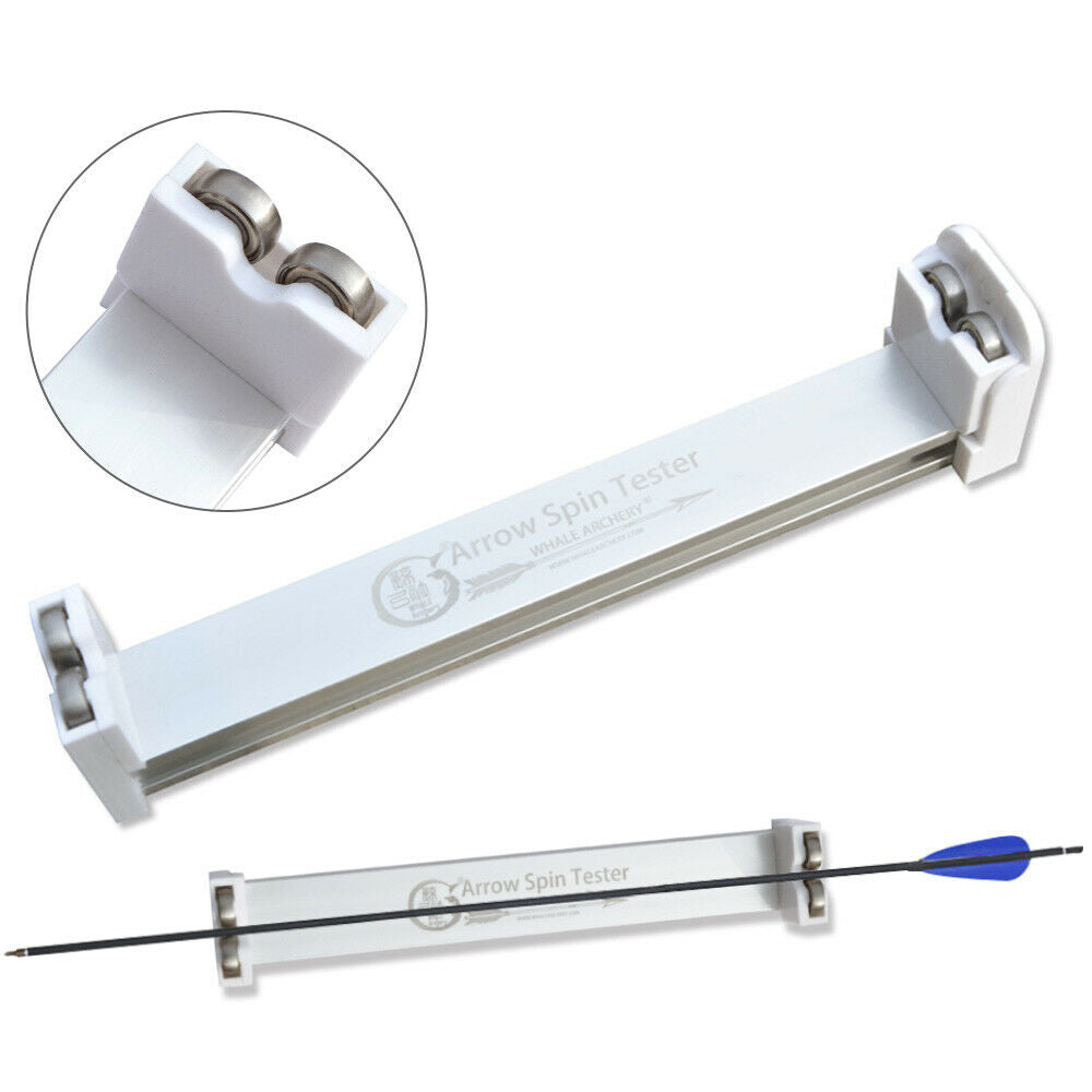 Archery Arrow Inspector Spine Tester Straightness Balance Detector Bracket Tool