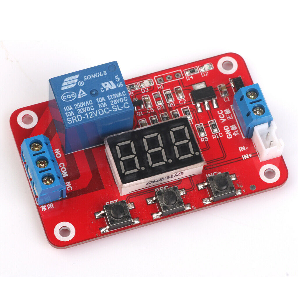 12V Temperature Digital Display Module Relay Sensor Switch Controller
