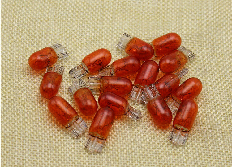 10pcs Small BULBS FOR Motorcycle Car INSTRUMENT DASH Panel CLUSTER Light 48V-60V