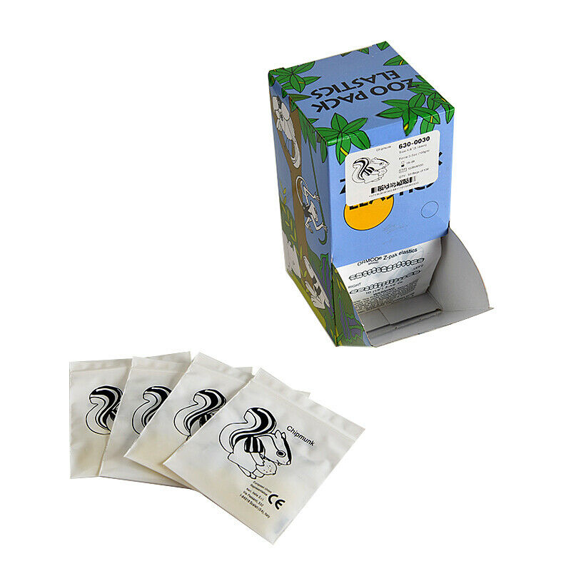 5 Boxes Orthodontic Dental Elastics Squirrel Force 3.5 OZ,1/8" 10000PCS