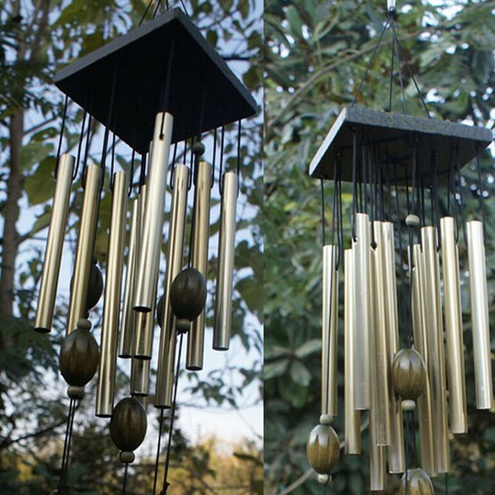 Large Wind Chimes Bells Copper Tubes Outdoor Yard Garden Home Decor Ornament