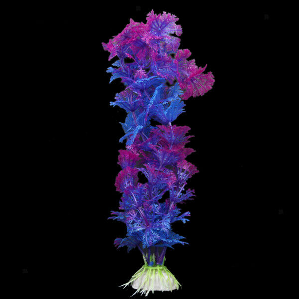 Silicone Coral Decor +20cm Plants For Aquarium