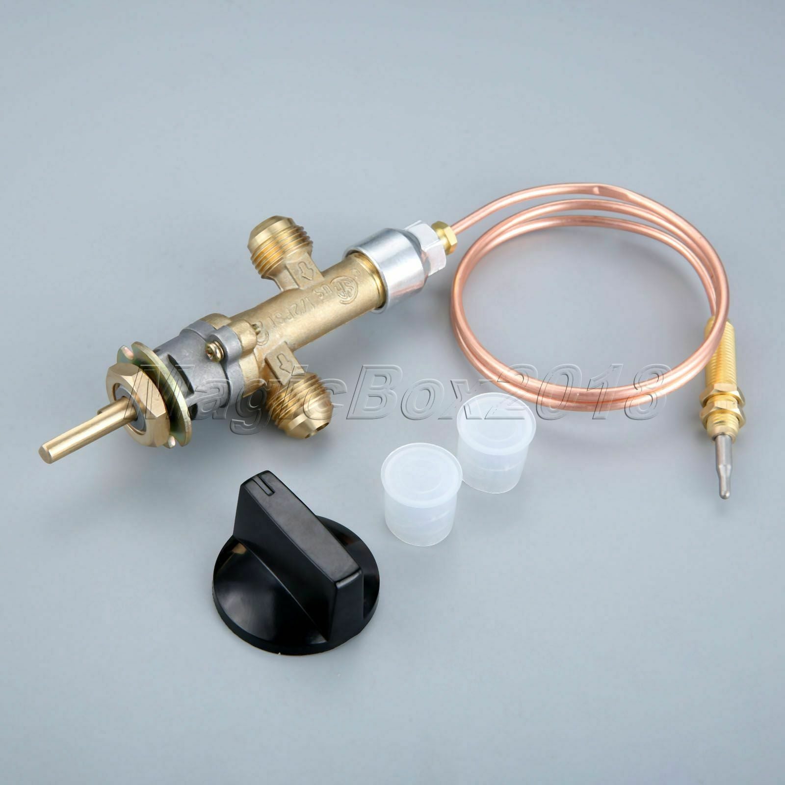 1x Replace Gas Control Valve with Thermocouple & Knob Switch Heater Grill Parts