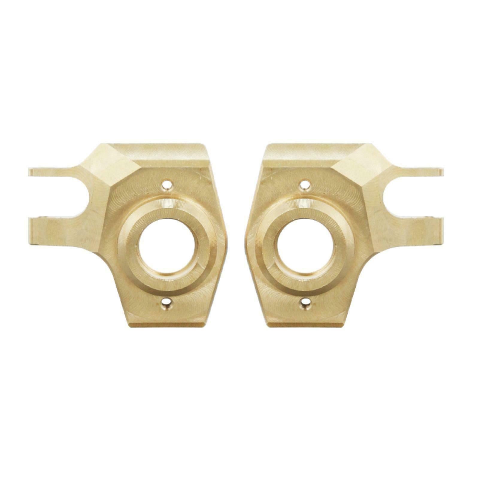 2Pack of 1:10 RC Car Brass Front Steering Knuckle Cup for Axial SCX10 II