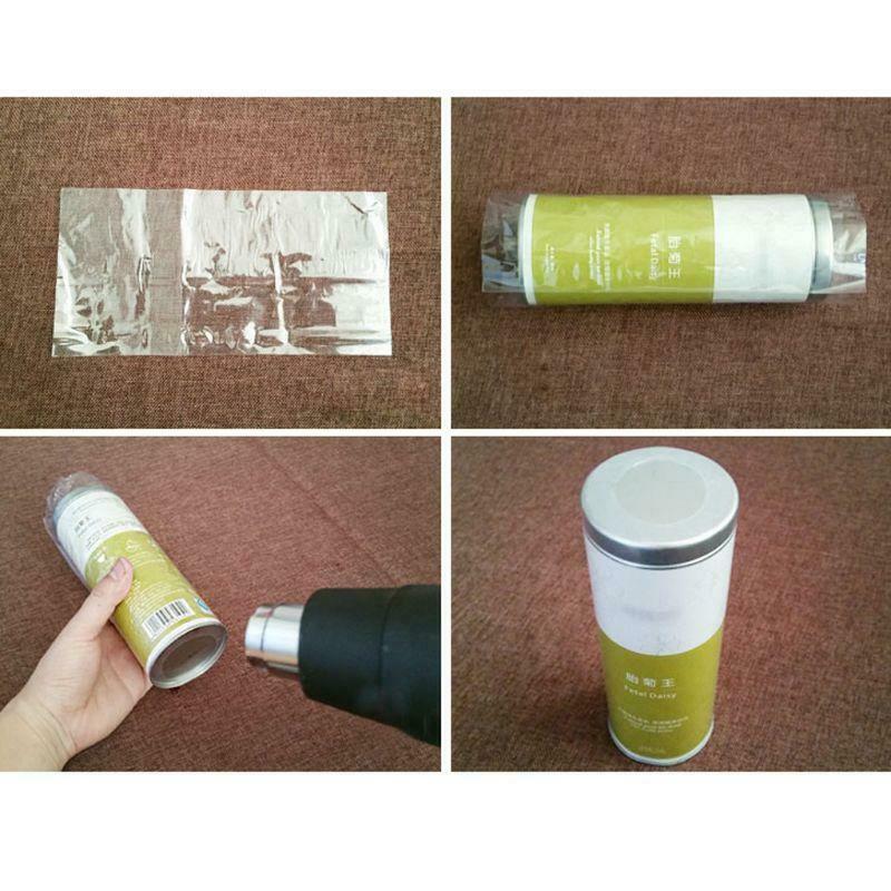 4X6 Inch 100 Pack Clear Heat Shrink Wrap Bags for Soaps Candle Jars Small Gifts