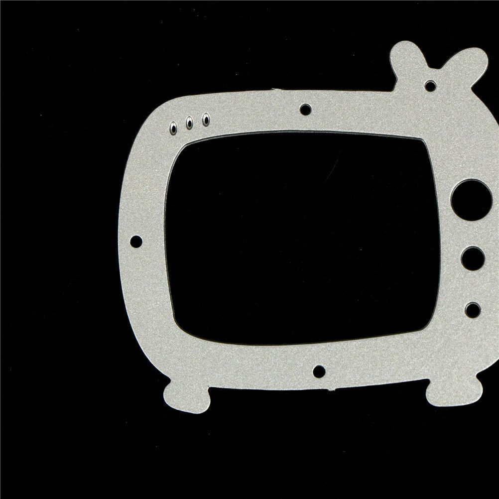 Delicate Television Framed Cutting Dies For Scrapbooking Card Craft Deco.l8