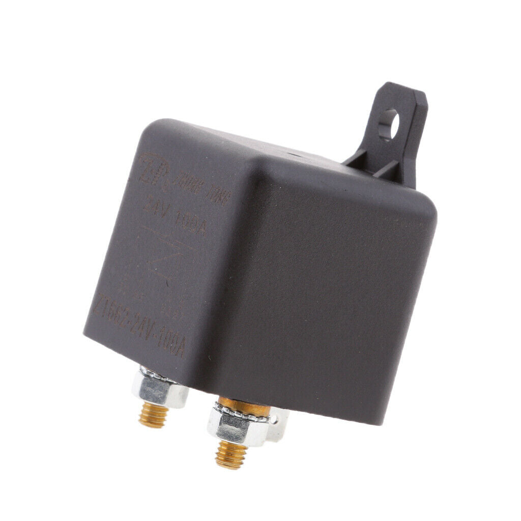 4 Terminal DC 24V 100A Relay Switch Control for Car Truck Motorcycle Boat