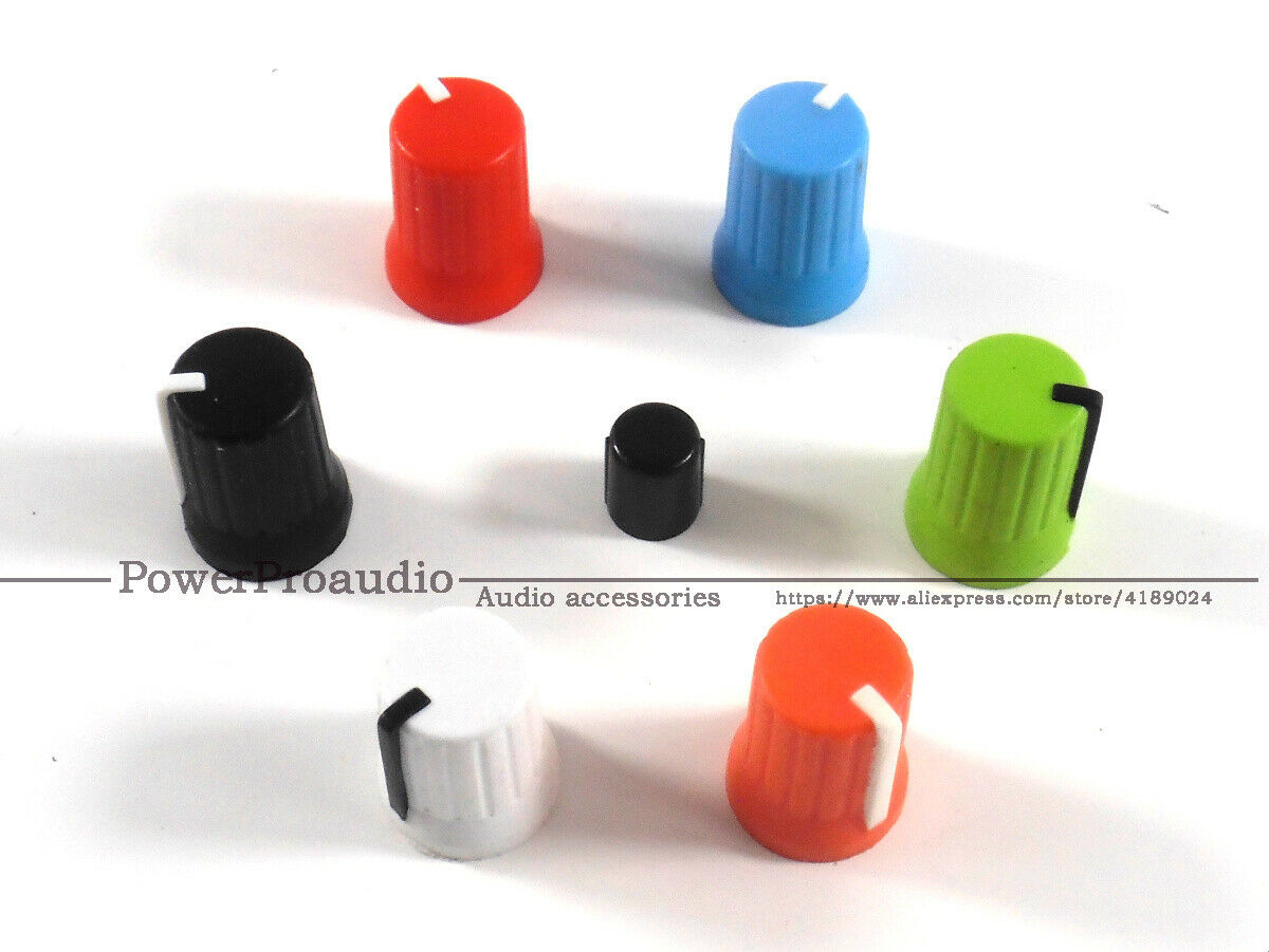 6PCS  Color Rotary Control Knob For Pioneer XDJ-RX R1 RZ AERO DJM-T1 S9 DIY DJ