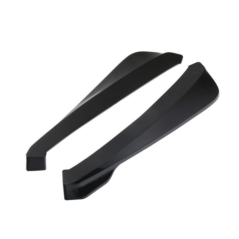 Universal Racing Car Side Skirt Rear Lip Splitter Winglet Wings Diffuser Spoiler