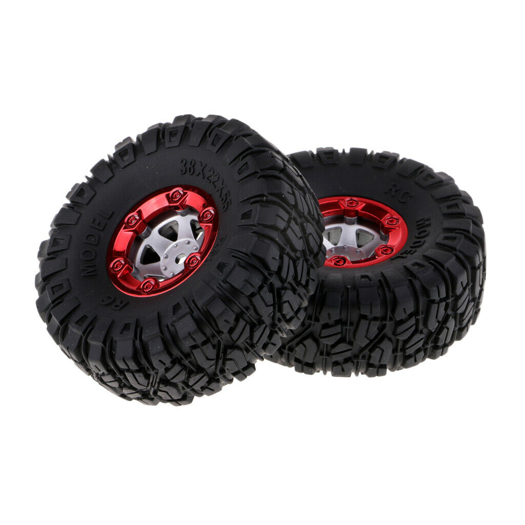 4Pcs Black Rubber Tire 12mm Wheel Nut Rim for 1/12 Wltoys 12428 12423 FY01 FY02
