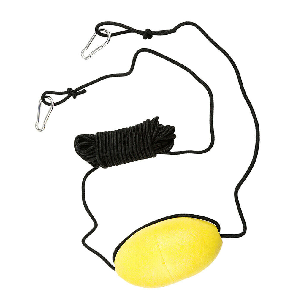 30'Kayak Anchor Trailer Rope Throw Line Float + Adjustable Kayak Spray Skirt