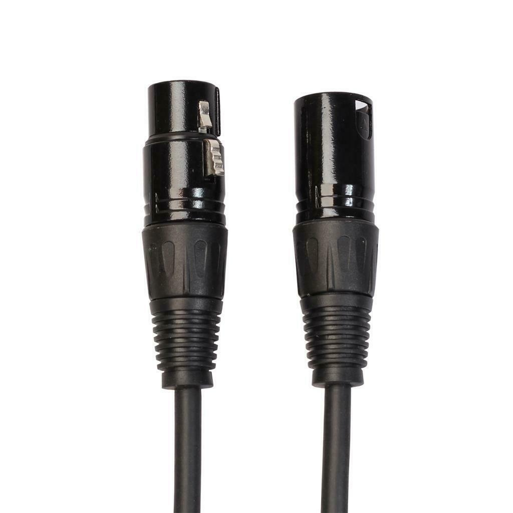 3 Pin XLR Male To Female Microphone Audio Cable Converter