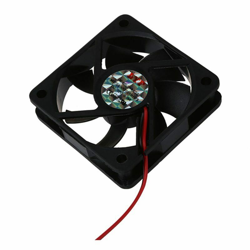 DC 12V 2Pins Cooling Fan 60mm x 15mm for PC Computer Case CPU Cooler W2B5