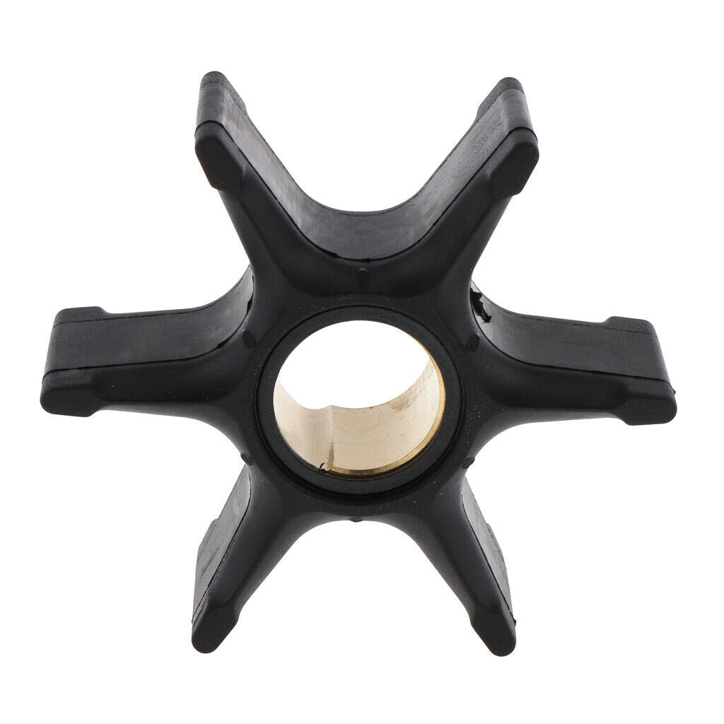 Rubber Water Pump Impeller Marine Impeller for Johnson HJB-O-119, Black