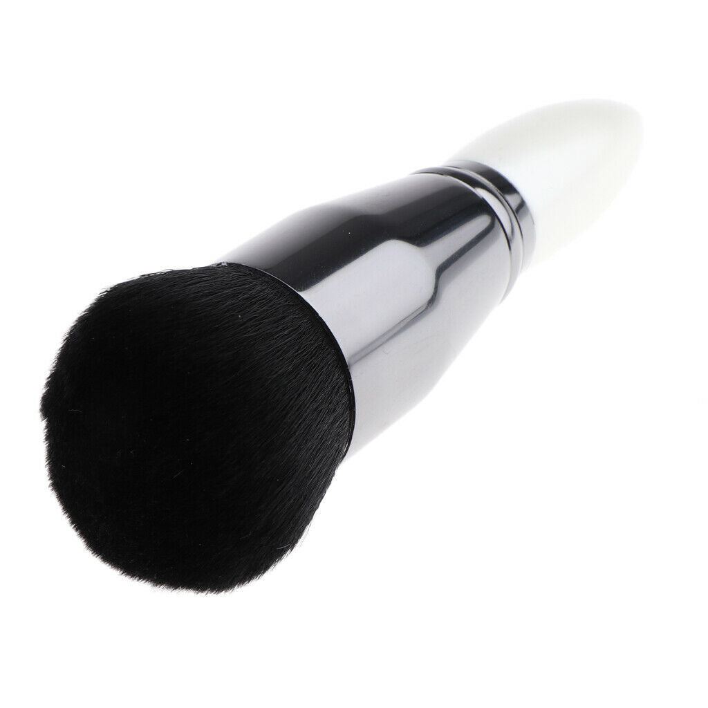 Mini Makeup Powder Brush Cosmetics Tools Multi Color Brush  White