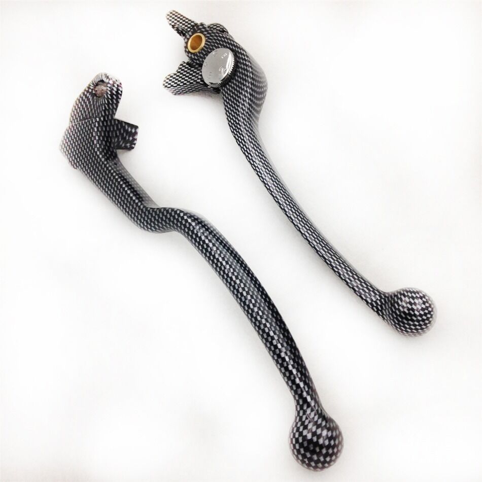 New Carbon Brake Clutch Hand Levers For Suzuki Gsxr 600 750 1000 Tl1000S