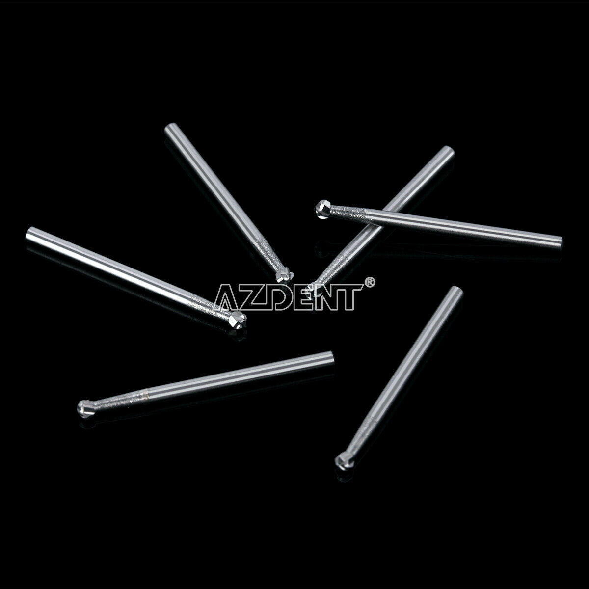 10 Boxes Dental Surgical Tungsten Carbide Bur Round type 25mm FGXL 6