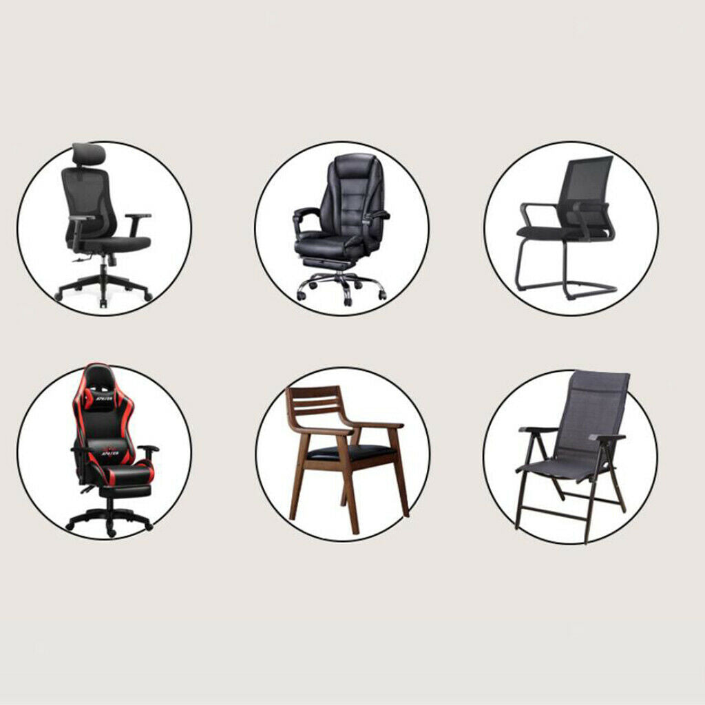 2Pcs Soft Office Chair Armrest Pads Arm Support Universal Chair Arm Cover